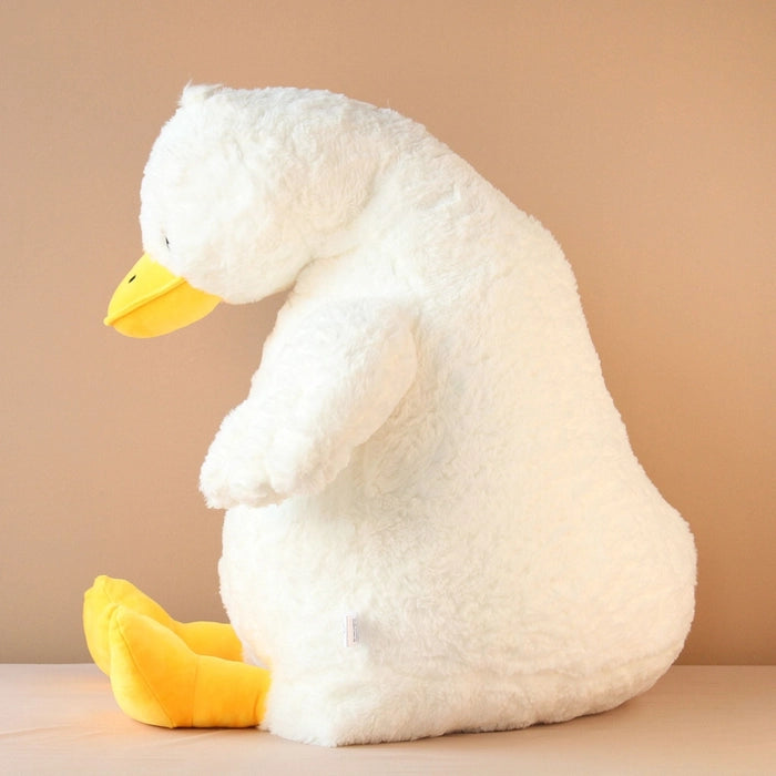 Pearls Fluffy Cute Giant Huggable Fat Duck Plush Toy