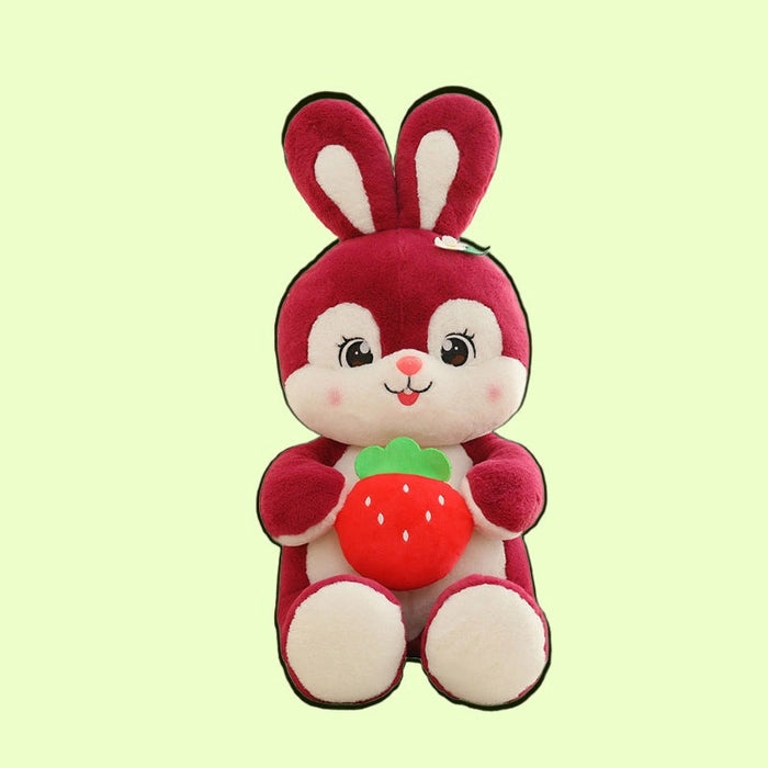 Pearls Toys Imported Fruit Rabbit Hug Soft Teddy
