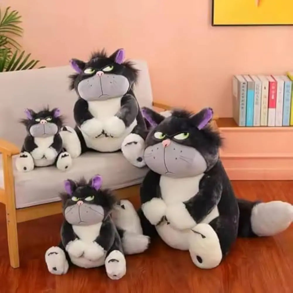 Angry Cat Plush Toy 60cm Soft Plush Animal Toy