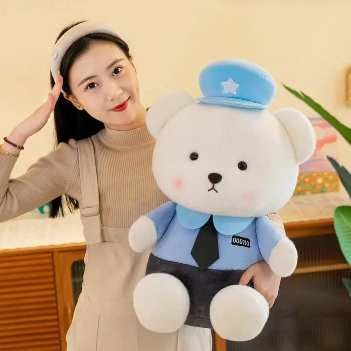 Imported Police Teddy Bear (50cm)