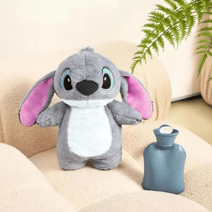 Pearls Toys Stitch Plush Hot Water Bag - Cute & Comfortable