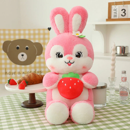 Pearls Toys Imported Fruit Rabbit Hug Soft Teddy