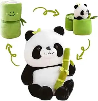 Panda Bamboo Stuffed Animals Plush Toy
