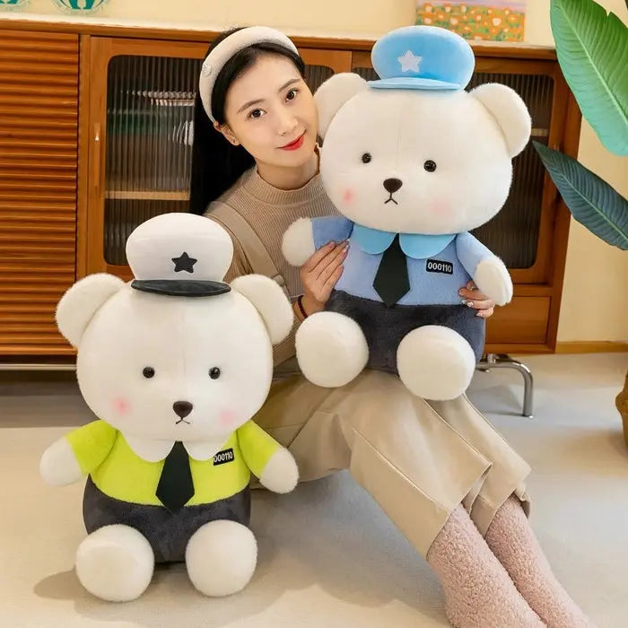 Imported Police Teddy Bear (50cm)