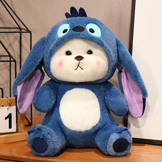 Pearls Stitch Hoodie Teddy Bear Plush Toy - 45cm & 55cm